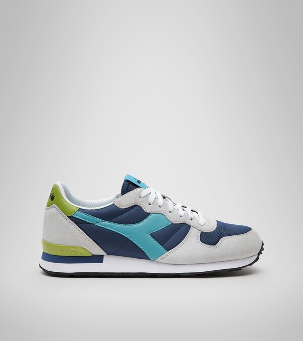 Tenis Diadora Camaro Hombre Grises Azules | Mexico-762048