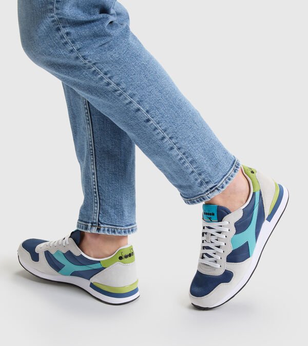 Tenis Diadora Camaro Mujer Grises Azules | Mexico-286031