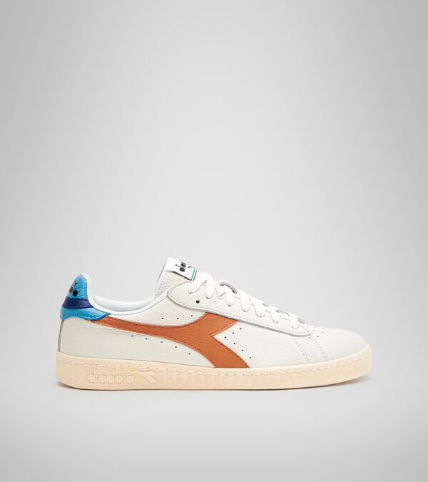 Tenis Diadora Game L Low Mujer Blancos Marrom Azules | Mexico-509721