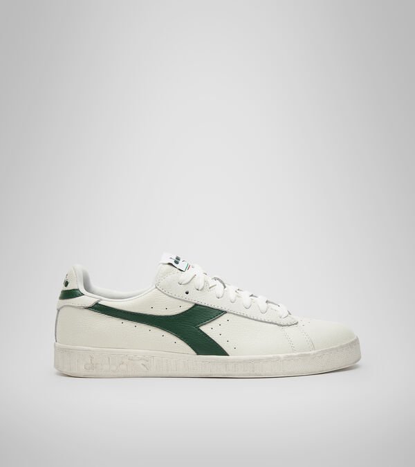 Tenis Diadora Game L Low Waxed Mujer Blancos Verdes | Mexico-532894