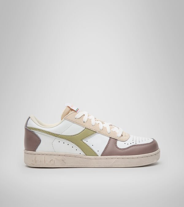 Tenis Diadora Magic Basket Low Icona Wn Mujer Blancos | Mexico-687950