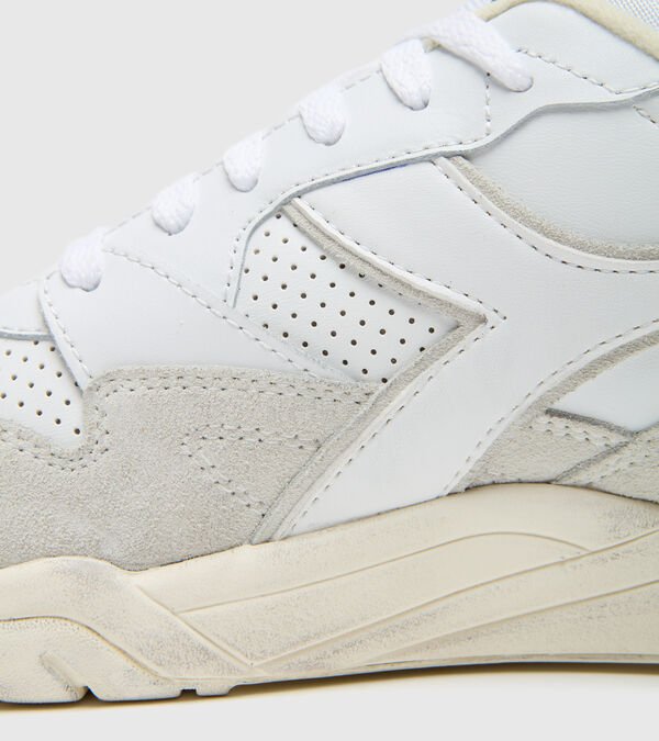 Tenis Diadora Rebound Ace Wax Hombre Grises Blancos | Mexico-780196