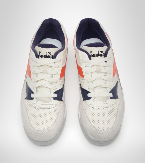 Tenis Diadora Rebound Ace Wax Hombre Grises Naranjas Azul Marino | Mexico-826534