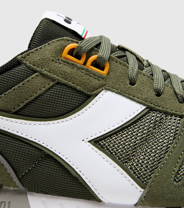 Tenis Diadora Titan Hombre Verdes Blancos | Mexico-710948