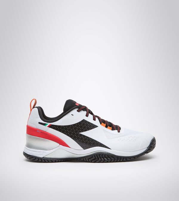 Zapatos de Tenis Diadora Blushield Torneo Ag Hombre Blancos Negros Rojos | Mexico-785410