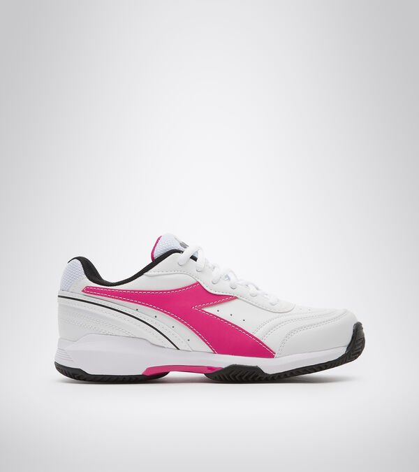 Zapatos de Tenis Diadora S. Challenge 4 W Sl Clay Mujer Blancos Negros Rosas | Mexico-210746