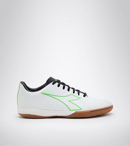 Tenis Futsal Diadora Pichichi 4 Idr Hombre Blancos Verdes Negros | Mexico-983067