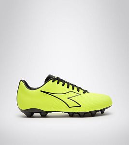 Tacos de Futbol Diadora Pichichi 4 Mg14 Hombre Amarillos Negros | Mexico-861052