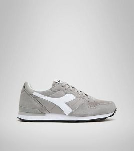 Tenis Diadora Camaro Hombre Grises Blancos | Mexico-391072