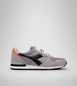 Tenis Diadora Camaro Hombre Grises Negros | Mexico-426017