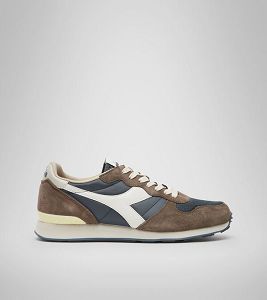 Tenis Diadora Camaro Hombre Marrom Blancos Azules | Mexico-864910