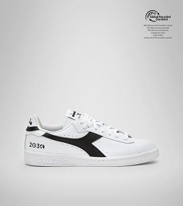 Tenis Diadora Game L Low 2030 Hombre Blancos Negros | Mexico-974260