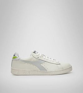 Tenis Diadora Game L Low Waxed Mujer Blancos Grises Verdes | Mexico-728069