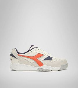 Tenis Diadora Rebound Ace Wax Hombre Grises Naranjas Azul Marino | Mexico-826534