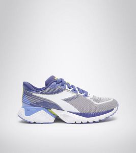 Tenis Para Correr Diadora Mythos Blushield Vigore W Mujer Blancos Azul Marino Amarillos | Mexico-784912